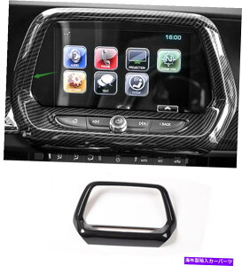 trim panel �V�{���[�J�}���p�̃J�[�{���t�@�C�o�[�X�^�C���Z���^�[�R���\�[���i�r�Q�[�V�����p�l��17-2021 Carbon fiber style Center Console navigation Panel For Chevrolet Camaro 17-2021�y���s�A���i�z
