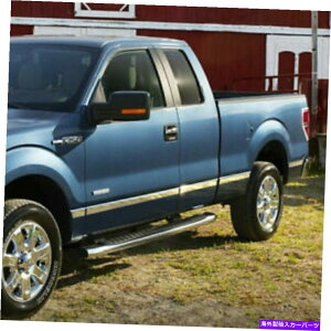 trim panel �X�e�����X�{�f�B�T�C�h���[���f�B���O�g����2004-2008 F150���M�����[�L���uW/�t���A1.5 '' 8pc Stainless Body Side Molding Trim 2004-2008 F150 Regular Cab W/ Flare 1.5'' 8PC�y���s�A���i�z