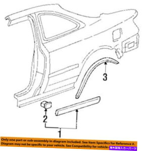 trim panel GNXeAglpl{fBTCh[fBOE75304SY8A02ZF EXTERIOR TRIM-QUARTER PANEL-Body Side Molding Right 75304SY8A02ZF