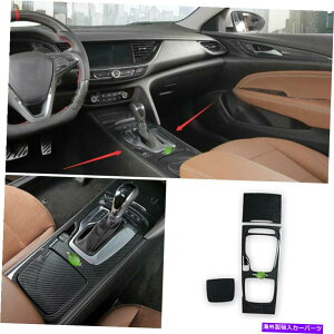 trim panel �r���C�b�N���[�K��2017-2020�J�[�{���t�@�C�o�[�Z���g�����R���\�[���M�A�V�t�g�p�l���g����3PC For Buick Regal 2017-2020 Carbon Fiber Central Console Gear Shift Panel Trim 3PC�y���s�A���i�z