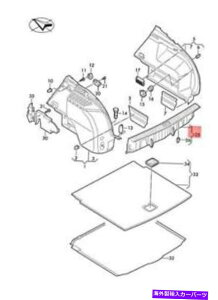 trim panel ANXpl̃A~jEŴ߂̖{̃AEfBQ3g83A864483B3Q7 Genuine AUDI Q3 Trim For Rear Cross Panel Aluminium Standard 83A864483B3Q7