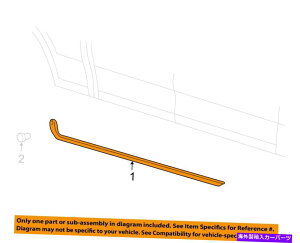 trim panel Lincoln Ford OEM Exterior-Cab-Rockerpl[fBOgE2C6Z1610176AA Lincoln FORD OEM Exterior-Cab-Rocker Panel Molding Trim Right 2C6Z1610176AA