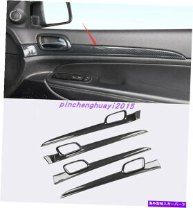 trim panel �J�[�{���t�@�C�o�[�X�^�C���̃h�A�p�l���̑����J�o�[�W�[�v�O�����h�`�F���L�[2014-2021�̃g���� Carbon Fiber style Door Panel Decor Cover Trim For Jeep Grand Cherokee 2014-2021�y���s�A���i�z