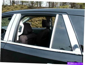 trim panel QAA PP47612ステンレス鋼の柱ポストトリム2007-2014エッジ用にセット QAA PP47612 Stainless Steel Pillar Post Trim 8 Pc Set For 2007-2014 Edge