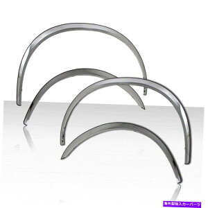 trim panel 1999�N����2007�N�̃t�H�[�hF-350�X�[�p�[�f���[�e�B��4�̃t�F���_�[�g�����̃Z�b�g - �X�e�����X�| Set of 4 Fender Trims for 1999-2007 Ford F-350 Super Duty - Stainless Steel