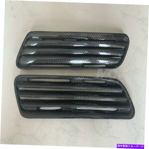 trim panel 2PCS CS�J�[�{���t�@�C�o�[�t�[�h�X�N�[�v�x���g�g����MITSUBISHI EVO X 10 08-15 2PCS CS Carbon Fiber Hood Scoop Vent Trim Larger For Mitsubishi EVO X 10 08-15