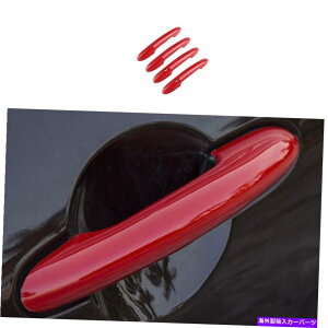 trim panel ~jN[p[Nu}F54 4PĈ߂̖邢ԂbNtgplgt[ Bright Red Window Lock Lift Panel Trim Frame For Mini Cooper Clubman F54 4PCS