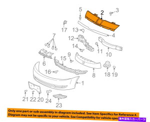 trim panel Saturn GM OEM 03-04 Ion Front Bumper-AppliqueEBhEgpl22704983 Saturn GM OEM 03-04 Ion Front Bumper-Applique Window Trim Panel 22704983