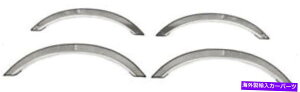 trim panel 94-02�_�b�WRAM 1500-3500�X�e�����X�X�`�[���t�F���_�[�g�����|���b�V��DOD022��ICI ICI For 94-02 Dodge Ram 1500 - 3500 Stainless Steel Fender Trim Polished DOD022�y���s�A���i�z
