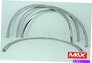 trim panel FTCA201 2000-2010 Cadillac Deville/DTSXeX|ttF_[g FTCA201 2000-2010 Cadillac DeVille/DTS POLISHED Stainless Steel Full Fender Trim