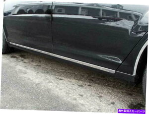 trim panel ステンレススチールロッカーパネルトリム4 PCフィット2008-2012シボレーマリブベース Stainless Steel Rocker Panel Trim 4 Pc Fits 2008-2012 Chevrolet Malibu Base