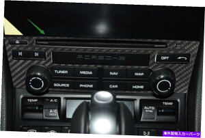 trim panel �|���V�F718�{�b�N�X�X�^�[2016-2019�p�̃��A���J�[�{���t�@�C�o�[�Z���^�[�R���\�[��CD�p�l���g���� Real Carbon Fiber Center Console CD Panel Trim For Porsche 718 Boxster 2016-2019�y���s�A���i�z