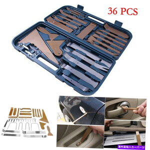 trim panel 36PCSJ[I[fBIhAplCXg[c[[fBOg_bVXeI폜PRYLbg 36PCS Car Audio Door Panel Install Tool Moulding Trim Dash Stereo Remove Pry Kit