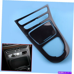 trim panel �J�[�{���t�@�C�o�[ABS�C���i�[�M�A�V�t�g�p�l���J�o�[�g���������Z�f�X�x���cW213 Carbon Fiber ABS Inner Gear Shift Panel Cover Trim Fit For Mercedes Benz W213�y���s�A���i�z