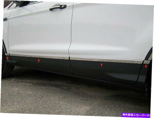 trim panel ステンレススチールロッカーパネルトリム8PCフィット2013-2019フォードエスケープ Stainless Steel Rocker Panel Trim 8Pc Fits 2013-2019 Ford Escape
