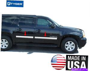 trim panel Tyger Fit 10-14 Suburban/GMC Yukon XL�{�f�B�T�C�h���[���f�B���O�g����4.25 �t�����C�h4pc TYGER Fit 10-14 Suburban/GMC Yukon XL Body Side Molding Trim 4.25 Full Wide 4PC�y���s�A���i�z