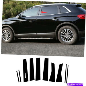 trim panel BCC PILLAR�p�l���E�B���h�E�g�����J�o�[�����J�[���m�[�`���XMKX 2015-2021�ɓK���Ă��܂� Black Bc Pillar Panel Window Trim Covers Fit For Lincoln Nautilus MKX 2015-2021�y���s�A���i�z