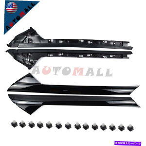 trim panel 2011�N����2019�N�̃t�H�[�h�G�N�X�v���[���[��4PCS�O������ѓ����̃t�����g�K���X���g�������` 4PCS Outer & Inner Windshield Pillar Trim Moldings For 2011-2019 Ford Explorer�y���s�A���i�z