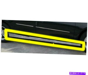 trim panel ステンレスロッカーパネルトリム4PCフィット2013-2015シボレーマリブ Stainless Rocker Panel Trim 4Pc Fits 2013-2015 Chevrolet Malibu