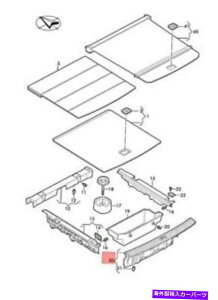 trim panel ���A�N���X�p�l���\�E���u���b�N4KE8634714PK�̂��߂̖{���̃A�E�f�B�A�E�f�BE-�g�����g���� Genuine AUDI Audi e-tron Trim For Rear Cross Panel Soul Black 4KE8634714PK�y���s�A���i�z