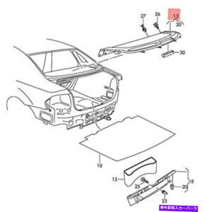 trim panel リアシェルフパネルコーンシルクベージュ6RW86341395T用の本物のVW AMEO 631トリム Genuine VW Ameo 631 Trim For Rear Shelf Panel Corn Silk Beige 6RW86341395T
