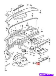 trim panel �{���̃A�E�f�BA8 S8 Quattro 4H2�C���X�g�������g�p�l���g�������[���V���o�[4H1857927ay18 Genuine AUDI A8 S8 quattro 4H2 Instrument Panel Trim Moon Silver 4H1857927AY18�y���s�A���i�z