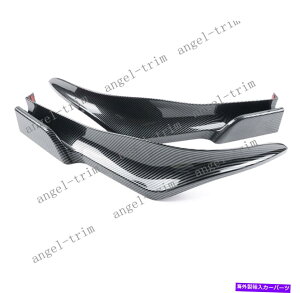 trim panel z_VrbN2022-23J[{t@Co[ABStgop[K[hplɍJo[gtBbg cover trim FIT For Honda Civic 2022-23 Carbon Fiber ABS Front Bumper Guard Panel