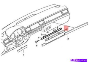 trim panel �A���~�j�E������4E1853551A3Q7���g�p�������f���p�p�l���p�̐V�����g�����X�g���b�v NEW TRIM STRIP FOR PANEL FOR MODELS WITH ALUMINIUM DECORATIVE 4E1853551A3Q7�y���s�A���i�z