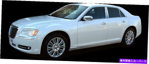 trim panel Chrysler 300 2011-Up 4 "幅のステンレス鋼ロッカーパネル2PC。Kit Fits The Chrysler 300 2011-UP 4" Wide Stainless Steel Rocker Panel 2 pc. Kit