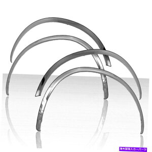 trim panel 2011-2018 Dodge Ram 1500�X�e�����X�|�̃����O�t�F���_�[�g�����Z�b�g Long Fender Trim Set for 2011-2018 Dodge RAM 1500 Stainless Steel�y���s�A���i�z