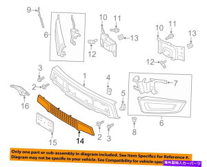trim panel Ford OEM 17-19 F-150tgop[op[R|[lg-TRIMplHL3Z17B968AB FORD OEM 17-19 F-150 Front Bumper Bumper Components-Trim Panel HL3Z17B968AB