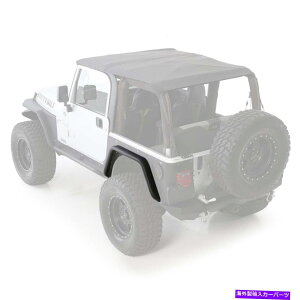 trim panel SMITTYBILT XRC REAR 3 �t�F���_�[�t���A - 97-06�̃u���b�N�W�[�v�����O���[�iTJ/LJ�j Smittybilt XRC Rear 3 Fender Flares - Black for 97-06 Jeep Wrangler (TJ/LJ)�y���s�A���i�z