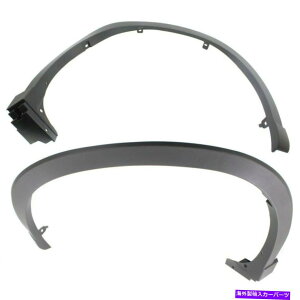 trim panel 2̃tF_[tA[fBOgzC[I[vjO[fBOubNCX-5yA̐VZbg New Set of 2 Fender Flares Moulding Trim Wheel Opening Molding Black CX-5 Pair