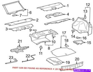trim panel Lexus 6471653040C1�̖{����OEM�g�����N�g�����p�l�� Genuine OEM Trunk Trim Panel for Lexus 6471653040C1�y���s�A���i�z