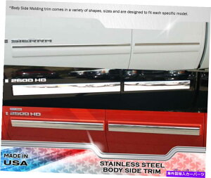 trim panel ステンレス鋼1 1/4 "BSM BBL 12PC -GMC Sierra double Cab 6.8 'ベッド14-16 Stainless Steel 1 1/4" BSM BBL 12PC - GMC Sierra Double Cab 6.8' Bed 14-16