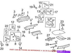 trim panel Lexus 6471653051a0�p�̖{����OEM�g�����N�g�����p�l�� Genuine OEM Trunk Trim Panel for Lexus 6471653051A0�y���s�A���i�z