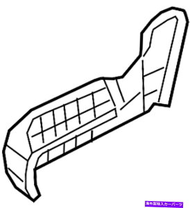 trim panel ���Y/Infiniti 87330-3LN0A�V�[�g�g�����p�l���i�E Nissan/INFINITI 87330-3LN0A Seat Trim Panel (Right