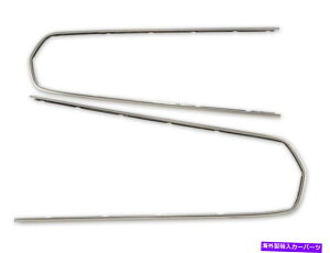 trim panel XRbghCNfbNXhAplg[fBOyAN1967tH[h}X^O Scott Drake Deluxe Door Panel Trim Molding Pair Chrome for 1967 Ford Mustang