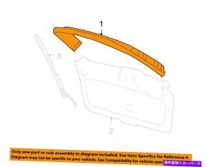 trim panel Ford OEM Liftgate Tailgate Hatch-upper Trimpl7T4Z784241010AB FORD OEM Liftgate Tailgate Hatch-Upper Trim Panel 7T4Z7842410AB