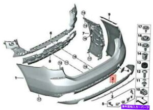 trim panel OEM BMW G32 620D 620DX 630D 630DXgplop[A{g51127387324 NEW OEM BMW G32 620D 620DX 630D 630DX TRIM PANEL BUMPER REAR BOTTOM 51127387324 NEW