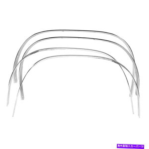 trim panel V{[J}1969I[g^_CNgCHQtgzC[I[vjO[fBOLbg For Chevy Camaro 1969 Auto Metal Direct CHQ Front Wheel Opening Molding Kit