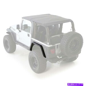 trim panel 97-06 XRC���A�t�F���_�[�t���A�u���b�N�W�[�v�����O���[�iTJ/LJ�j76875��Smittybilt Smittybilt For 97-06 XRC Rear Fender Flares Black Jeep Wrangler (TJ/LJ) 76875�y���s�A���i�z