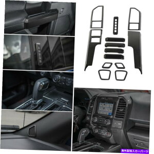 trim panel 13x�J�[�{���t�@�C�o�[�����A�N�Z�T���[�����x�[���J�o�[�t�H�[�hF150 15+ 13x Carbon Fiber Inner Accessories Decoration Bezel Cover Trim for Ford F150 15+�y���s�A���i�z