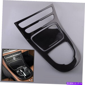 trim panel J[{t@Co[X^C̃MAVtgplgfR[VZfXxcW213ɓKĂ܂ Carbon Fiber Style Gear Shift Panel Trim Decoration Fit For Mercedes Benz W213