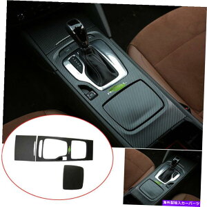 trim panel �J�[�{���t�@�C�o�[�Z���g�����R���\�[���M�A�V�t�g�p�l���g�����r���C�b�N���[�K��17-2020�p Carbon Fiber Central Console Gear Shift Panel Trim 3PCS For Buick Regal 17-2020�y���s�A���i�z