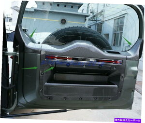 trim panel h[o[fBtF_[̂߂̃J[{t@Co[e[Q[gpl110 20 2021 Carbon Fiber Inner Tailgate decorative panel For Land Rover Defender 110 20 2021