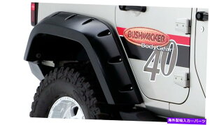 trim panel �}�b�N�X�J�o���b�W�|�P�b�g�X�^�C�����A�t�F���_�[�t���A07-18�����O���[JK�̃}�b�gOE�}�b�g Max Coverage Pocket Style Rear Fender Flares OE Matte for 07-18 Wrangler JK�y���s�A���i�z