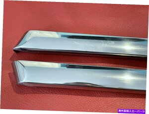 trim panel C107 450SLC 350SLC 280SLC 500SLC�Ⴂ�N�������b�J�[�p�l���g�����Z�b�gOEM�����Z�f�X C107 450SLC 350slc 280SLC 500slc Lower Chrome Rocker Panel Trim SET OEM MERCEDEs�y���s�A���i�z