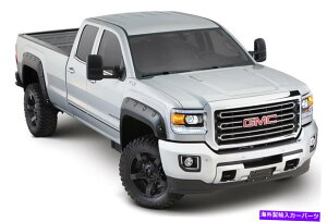 trim panel �t�F���_�[�t���A�Z�b�g�{�X�|�P�b�g�X�^�C��2014-15 GMC�V�G��1500�̃}�b�g�u���N Fender Flare Set Boss Pocket Style OE Matte Blk for 2014-15 GMC Sierra 1500�y���s�A���i�z