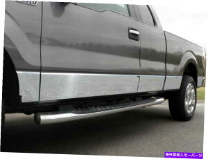trim panel QAA TH49301ステンレス下部ロッカーパネルトリム2009-2014 F-150向け10 PCセット QAA TH49301 Stainless Lower Rocker Panel Trim 10 Pc Set For 2009-2014 F-150